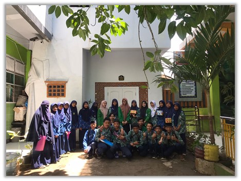 Mahasiswa UIN Alauddin Makassar Terapkan Model Pembelajaran Pakem (Partisipasi, Aktif, Kreatif, Efektif dan Menyenangkan) Berbasis Service Learning di MTs Aisyiyah Sungguminasa